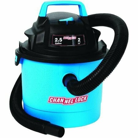 CHANNELLOCK 2.5 Gallon Wet/Dry Vacuum VOM205P.CL